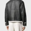 shearling leather jackets for men's