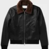 shearling leather jackets for men's