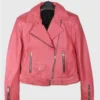 Barbie Pink Leather Jacket