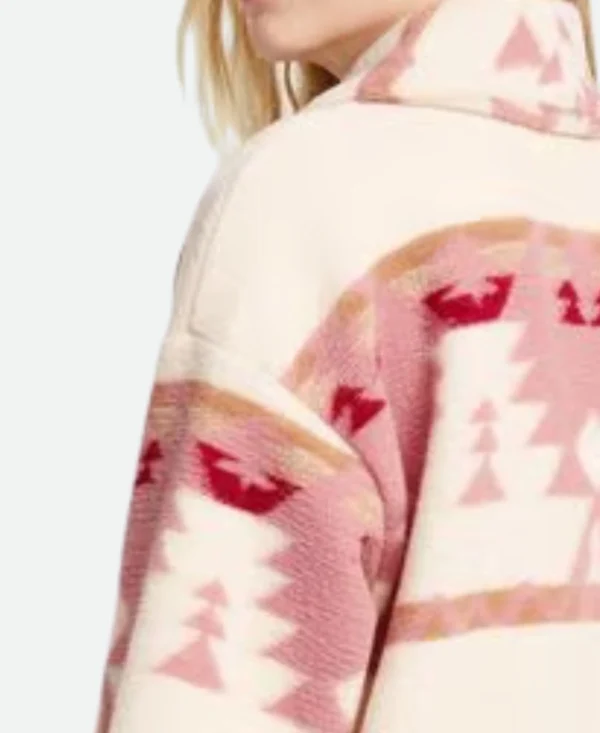 Yellowstone Beth Dutton Pink Printed Coat